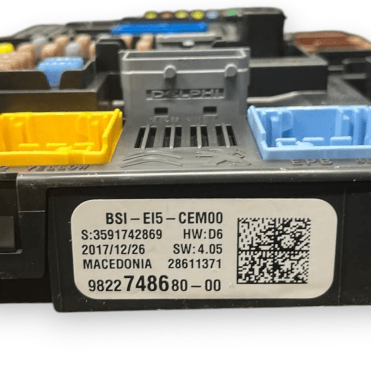 Centralina Body Computer DS7 Crossback 1.5 Diesel (2017 - ) cod: 9822748680 - 00 - F&P CRASH SRLS - Ricambi Usati