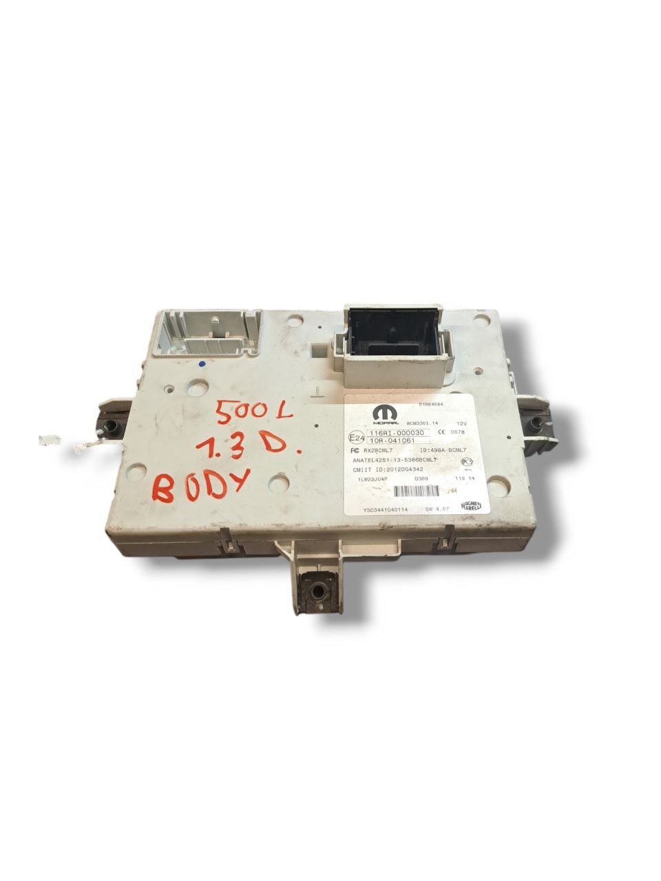 Centralina / Body Computer Fiat 500L 1.3 diesel (2014>) COD:51984084 - F&P CRASH SRLS - Ricambi Usati