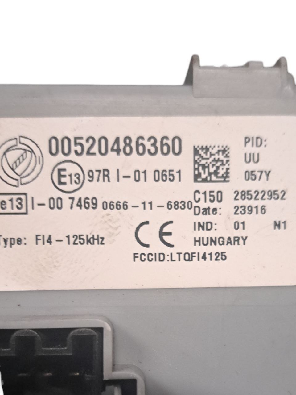 Centralina Body Computer Fiat Panda 312 1.2 Benzina (2012>) COD:520486370 - F&P CRASH SRLS - Ricambi Usati