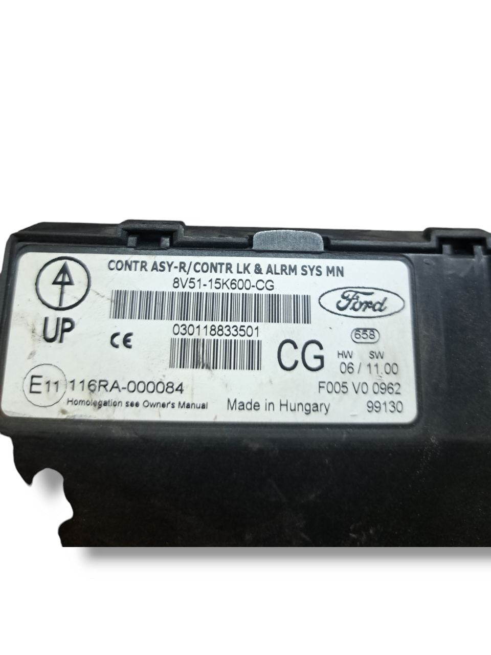 Centralina body computer Ford Fiesta mk6 1.4 diesel (2008 - 2017) COD:8v51 - 15k600 - cg - F&P CRASH SRLS - Ricambi Usati