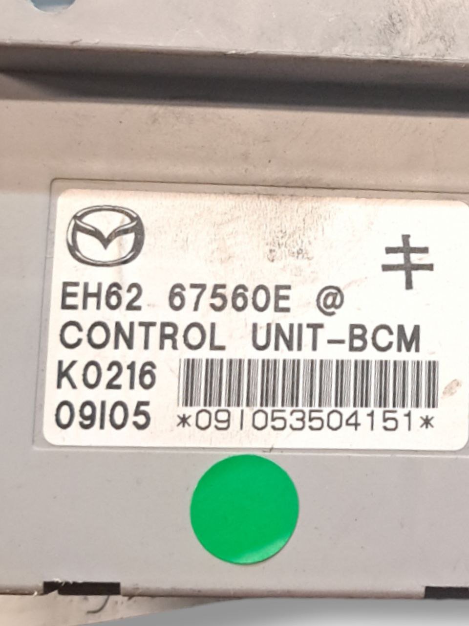 Centralina / Body Computer Mazda CX - 7 2.2 Diesel (2009) COD:EH62 - 67560E - F&P CRASH SRLS - Ricambi Usati