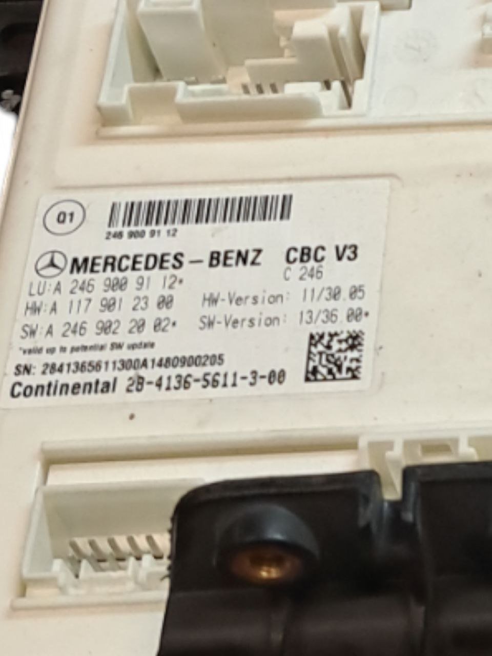 Centralina Body Computer Mercedes - Benz GLA X156 2.2 Diesel (2016) COD:A1179012300 - F&P CRASH SRLS - Ricambi Usati