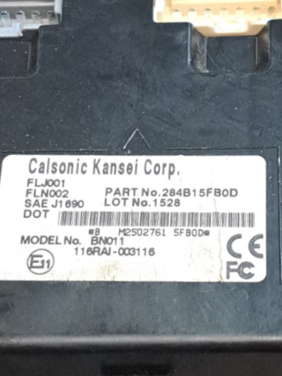 Centralina / Body Computer Nissan Micra K14 1.0 Benzina (2017>) COD:116RAI - 003116 - F&P CRASH SRLS - Ricambi Usati