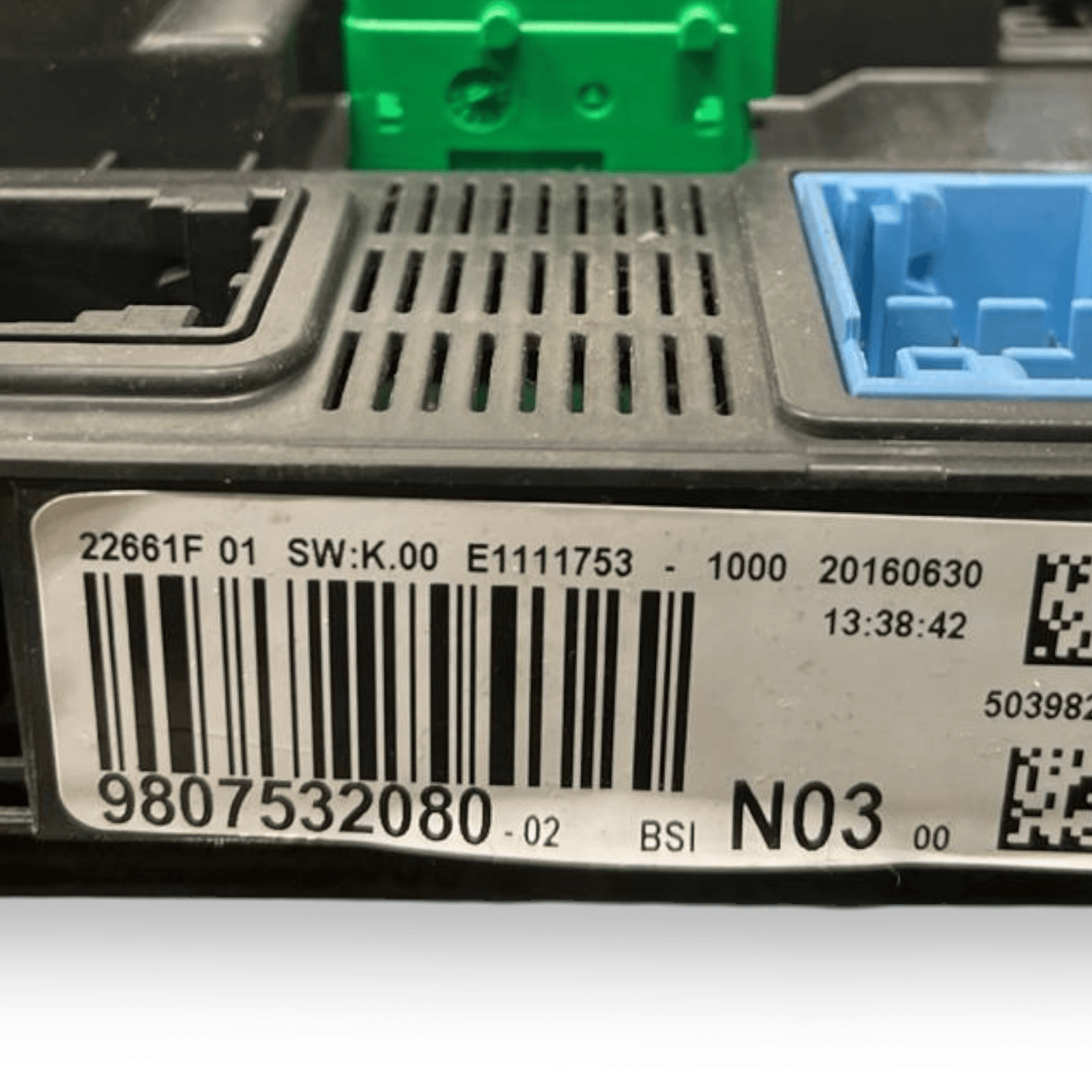 Centralina / Body Computer Peugeot 208 I 1.2 Benzina (2012 al 2015) cod: 9807532080 - F&P CRASH SRLS - Ricambi Usati