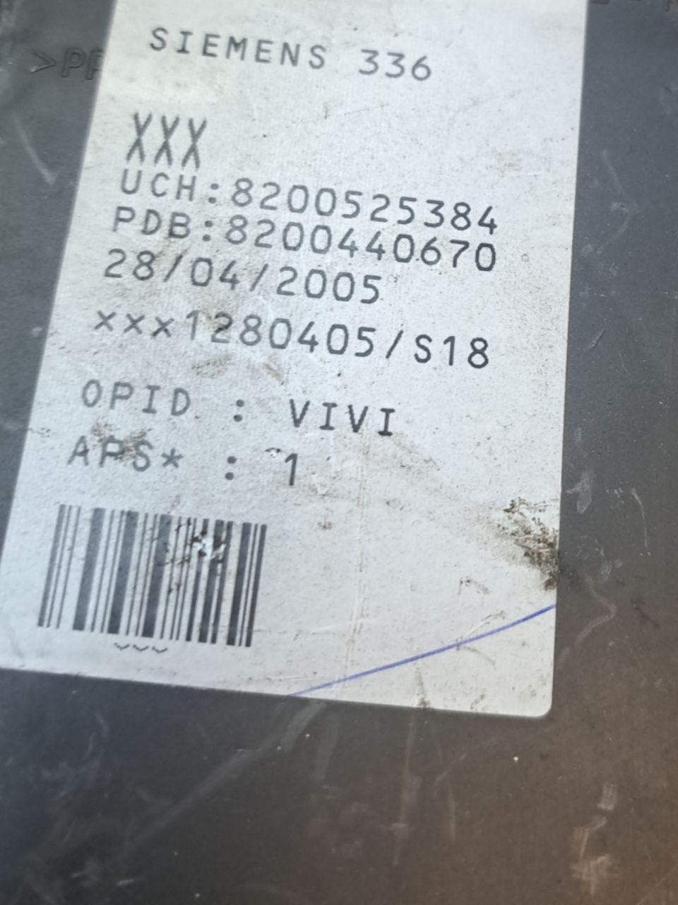 Centralina / Body Computer Renault Megane 1.5 Diesel (2002 - 2009) COD:8200440670 - F&P CRASH SRLS - Ricambi Usati