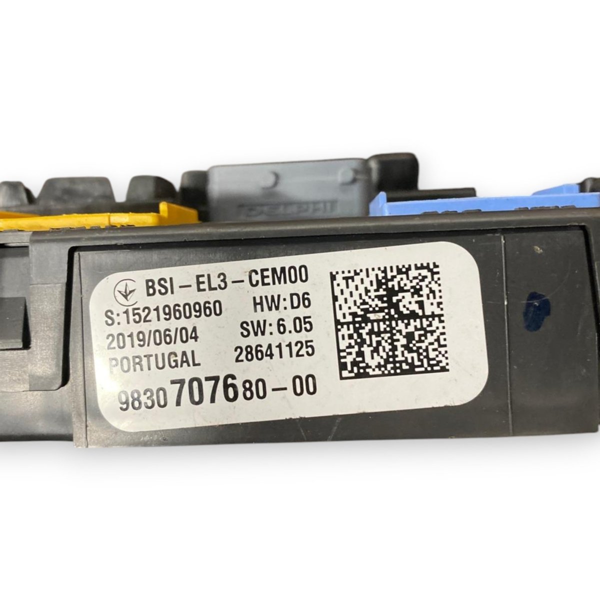 Centralina body computer Toyota Proace 1.5 Diesel (2016 - ) Cod: 9830707680 - 00 - F&P CRASH SRLS - Ricambi Usati