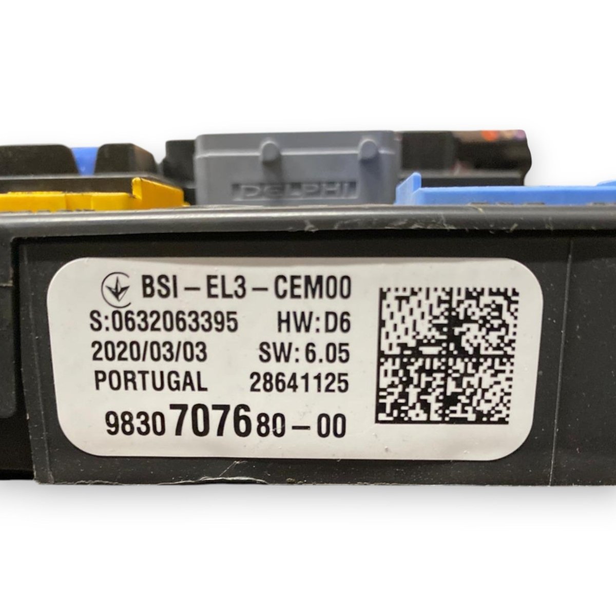 Centralina / body computer Toyota Proace 1.5 Diesel (2016 - ) Cod: 9830707680 - 00 - F&P CRASH SRLS - Ricambi Usati