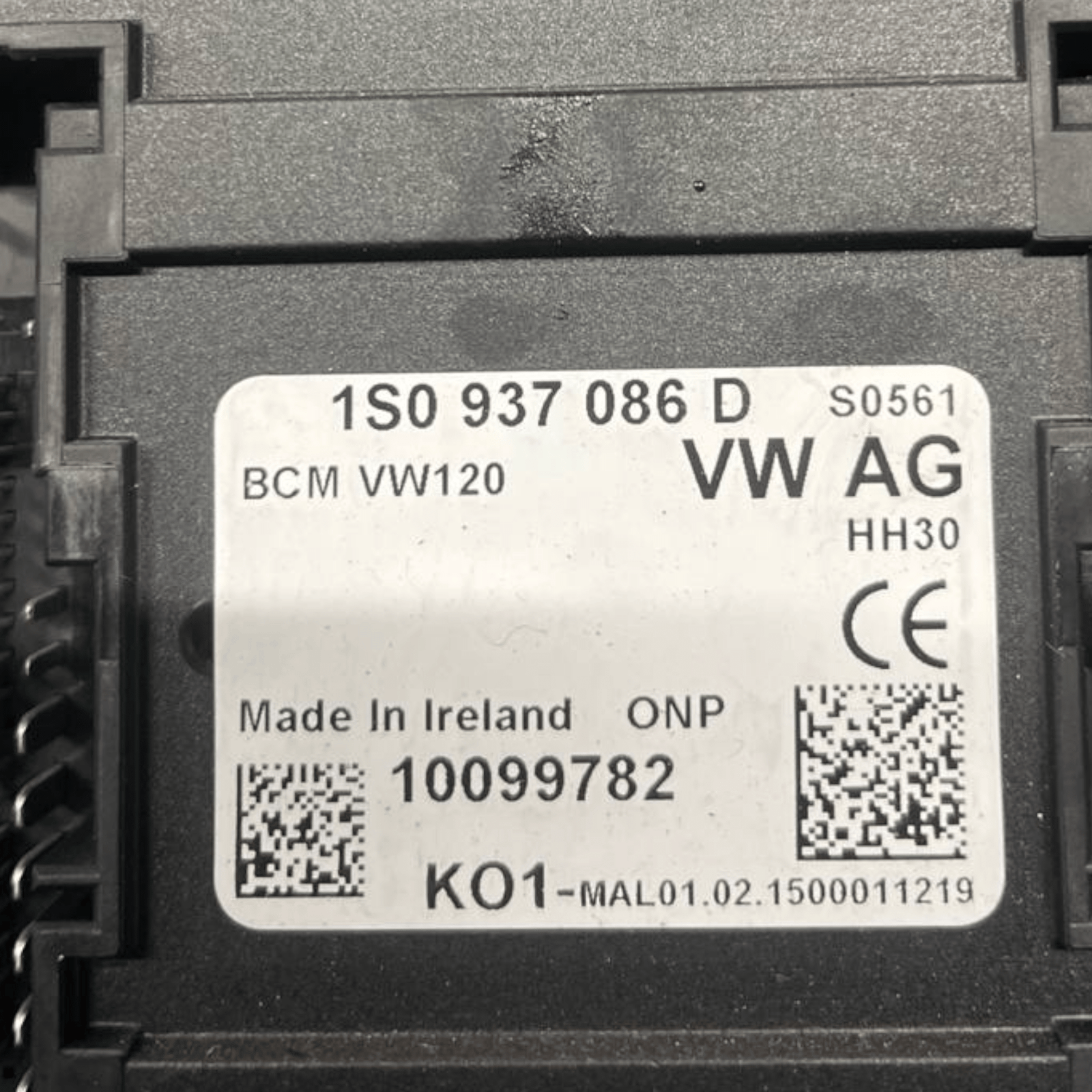 Centralina / Body Computer Volkswagen Up 1.0 Benzina (2011 al 2024) cod: 1S0937086D - F&P CRASH SRLS - Ricambi Usati