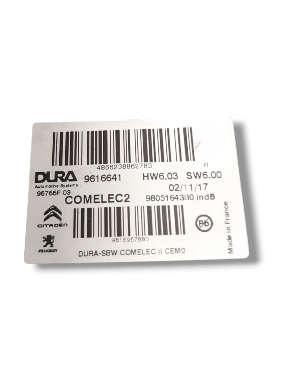 Centralina cambio Automatico Citroen C4 Grand Picasso 1.6 diesel (2013 - 2022)cod.9805164380 - F&P CRASH SRLS - Ricambi Usati