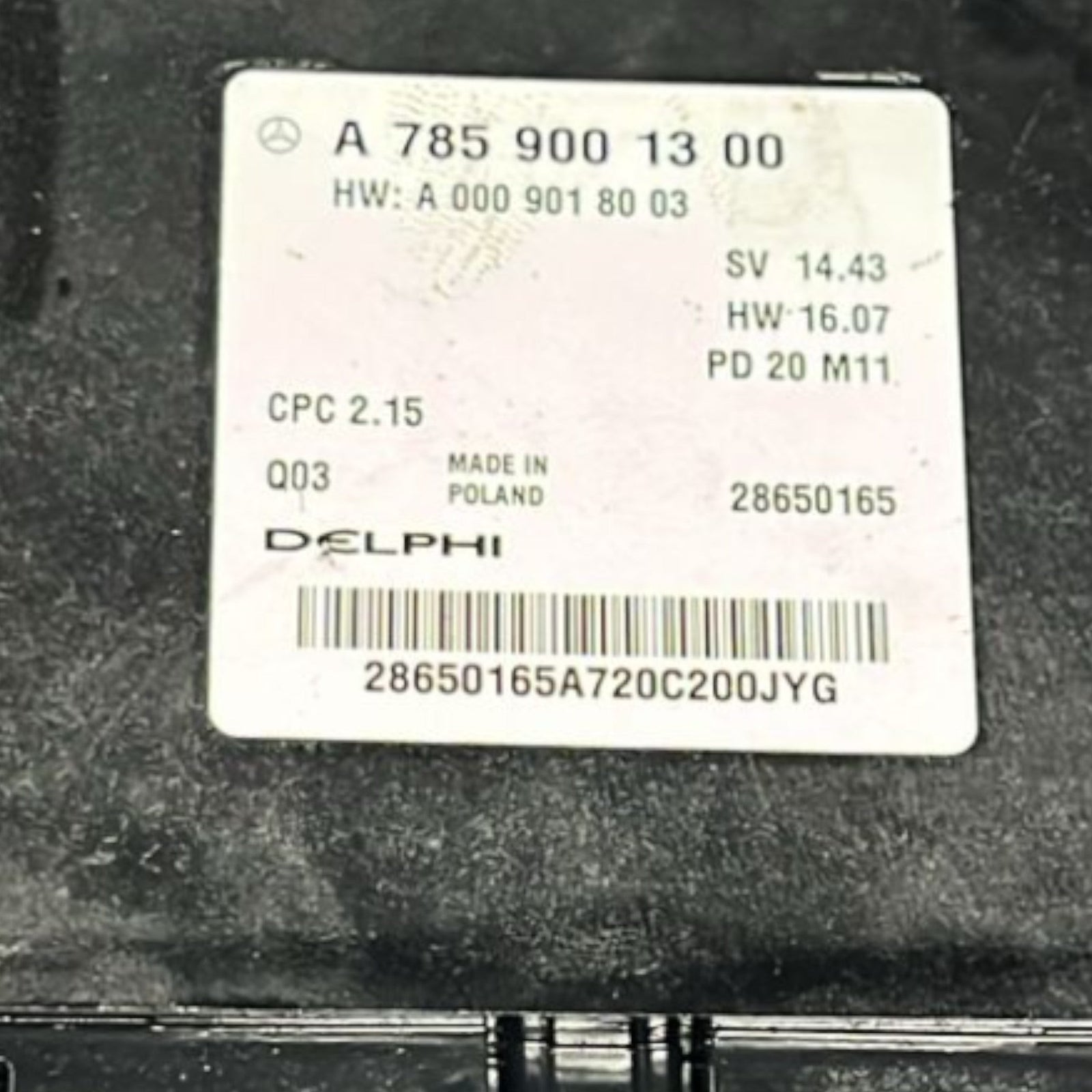 Centralina Cambio Automatico Mercedes Benz EQC cod:A7859001300 (2019 >2023) - F&P CRASH SRLS - Ricambi Usati