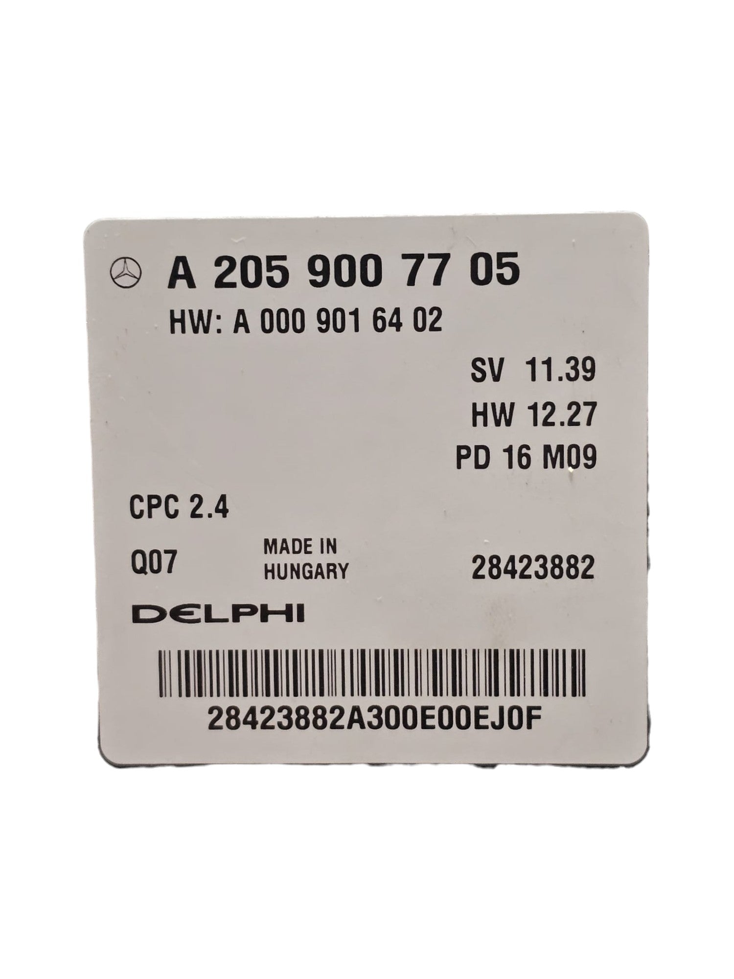 Centralina Cambio Automatico Mercedes Classe C W205 2.2 Diesel Cod:A2059007705 (2014 - 2021) - F&P CRASH SRLS - Ricambi Usati