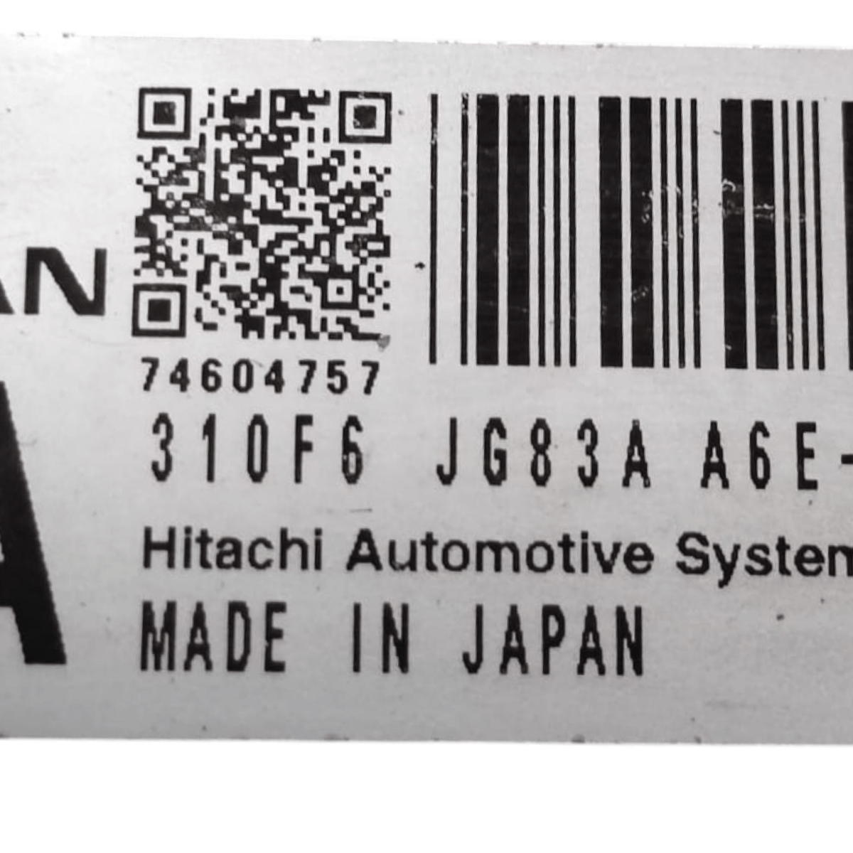 Centralina cambio automatico nissan qashqai cod: 310f6jg83a (2014 - 2021) - F&P CRASH SRLS - Ricambi Usati
