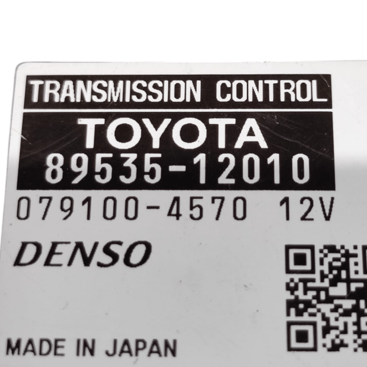 Centralina cambio automatico toyota auris (e180) 1.8 hybrid cod: 8953512010 (2012 - 2018) - F&P CRASH SRLS - Ricambi Usati
