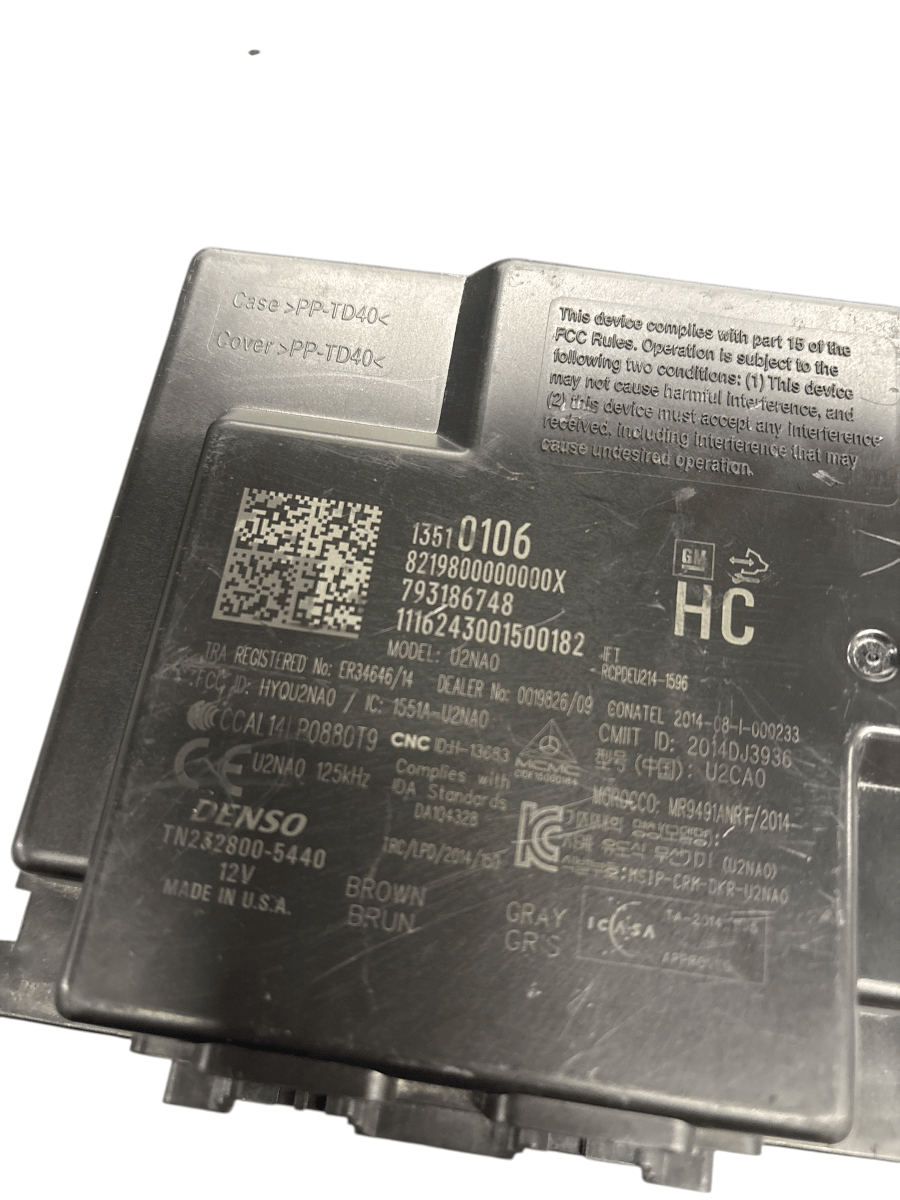 Centralina Chiave keyless Opel Astra K (2015 > 2021) cod:13510106 - 793186748 - F&P CRASH SRLS - Ricambi Usati