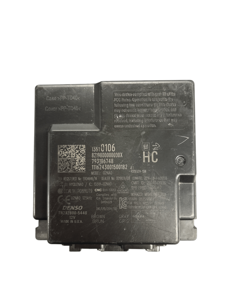 Centralina Chiave keyless Opel Astra K (2015 > 2021) cod:13510106 - 793186748 - F&P CRASH SRLS - Ricambi Usati