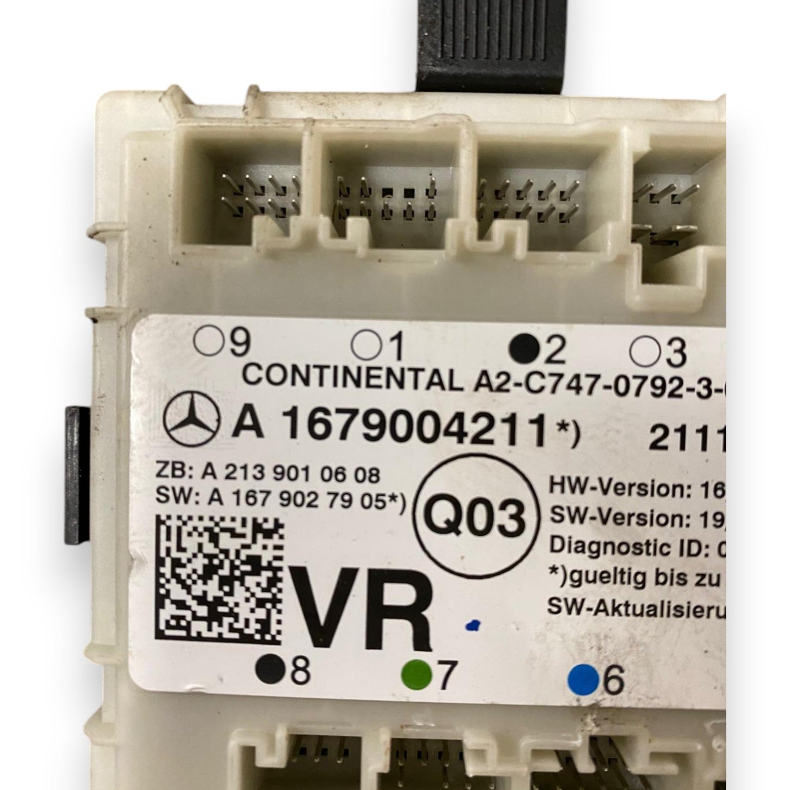 Centralina chiusura centralizzata anteriore destra (dx) Mercedes - Benz Glc X253 (2015 - 2022) Cod: A1679004211 - F&P CRASH SRLS - Ricambi Usati