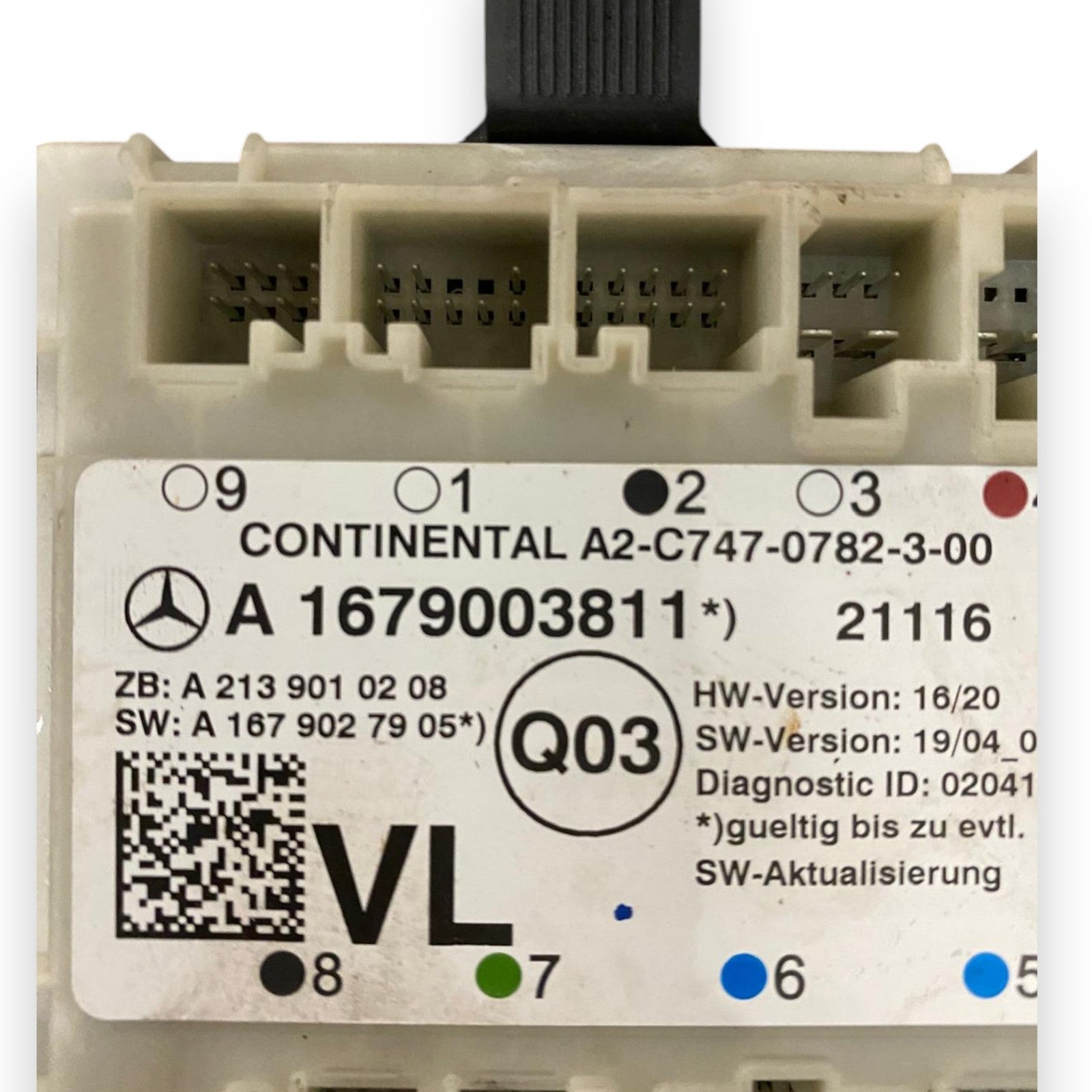 Centralina chiusura centralizzata anteriore sinistra (sx) Mercedes - Benz Glc X253 (2015 - 2022) Cod: A1679003811 - F&P CRASH SRLS - Ricambi Usati