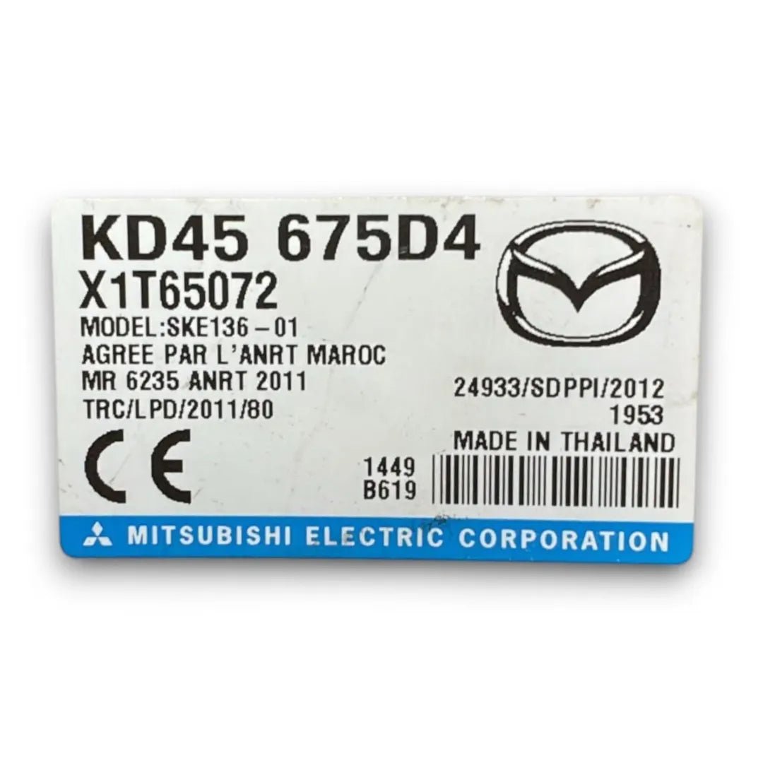 Dettaglio Centralina chiusura centralizzata Mazda CX-3 dal 2015 cod. KD45675D4 - foto 3