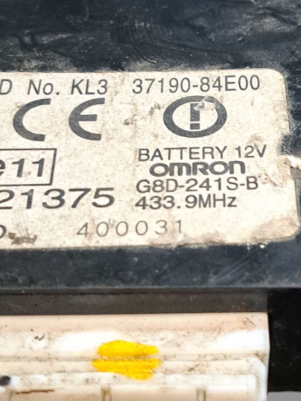 Centralina chiusura Centralizzata porte Opel Agila (2000 - 2004) COD:37190 - 84E00 - F&P CRASH SRLS - Ricambi Usati