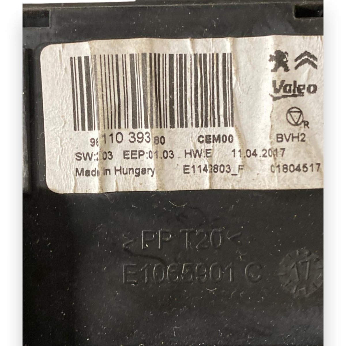 Centralina Clima Peugeot 308 II (2013 - 2021) Cod: 9811039380 - F&P CRASH SRLS - Ricambi Usati