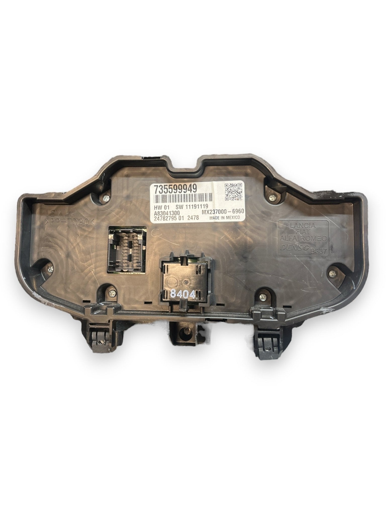 Centralina Comandi Clima Aria Condizionata Automatico Fiat Panda ( 312 / 319 - 2018 ) cod : 735599949 - F&P CRASH SRLS - Ricambi Usati