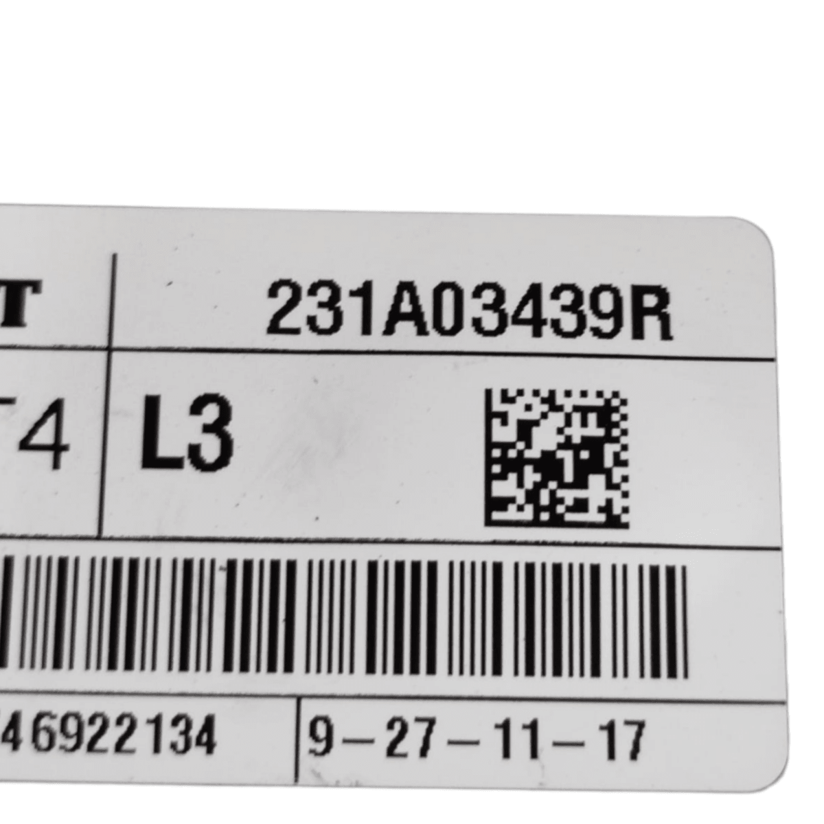 Centralina Comfort Dacia Jogger COD: 231A03439R (2021 - ) - F&P CRASH SRL - Ricambi Usati
