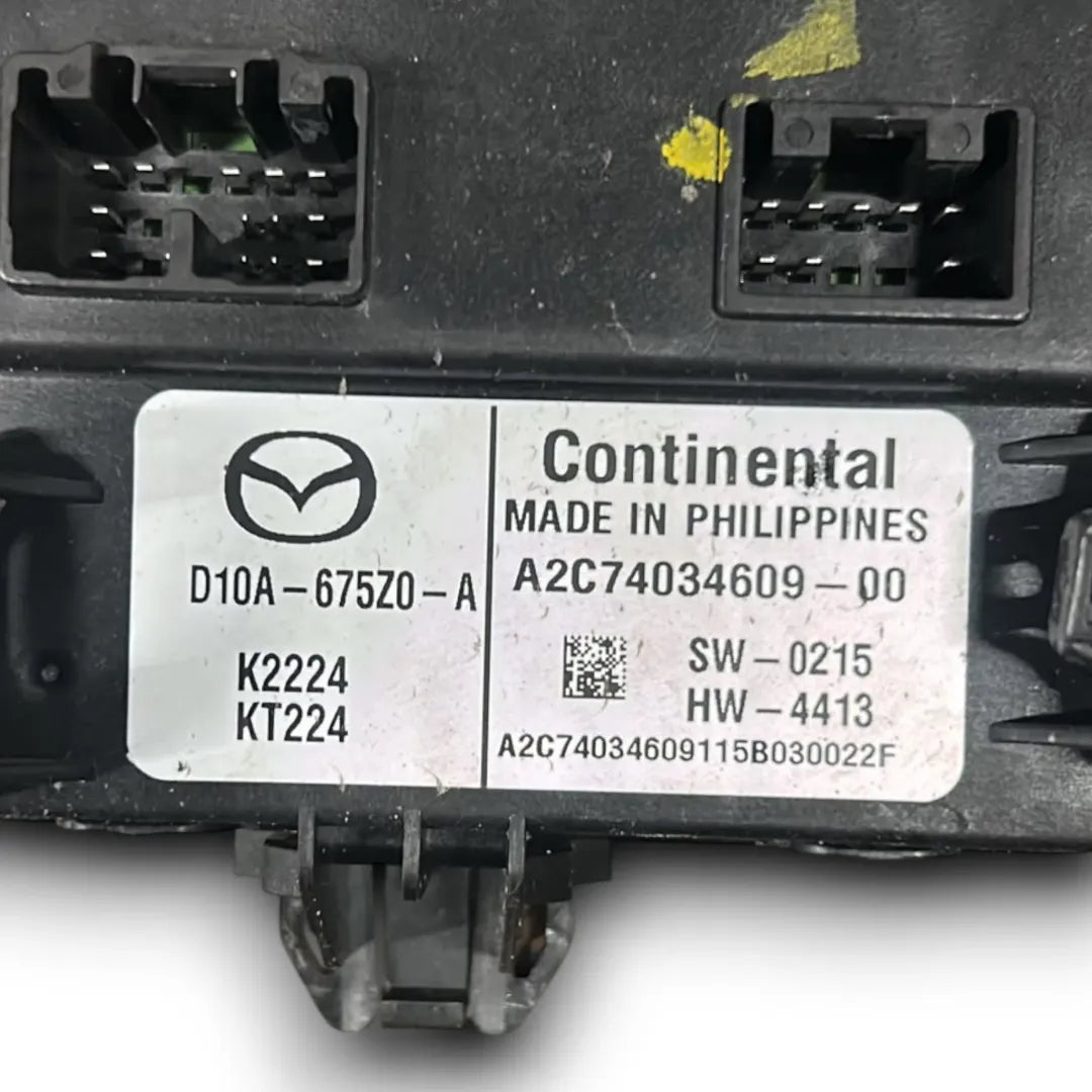 Dettaglio Centralina comfort Mazda 2 3ª Serie 2014–2020 cod. D10A-675Z0-A - foto 3