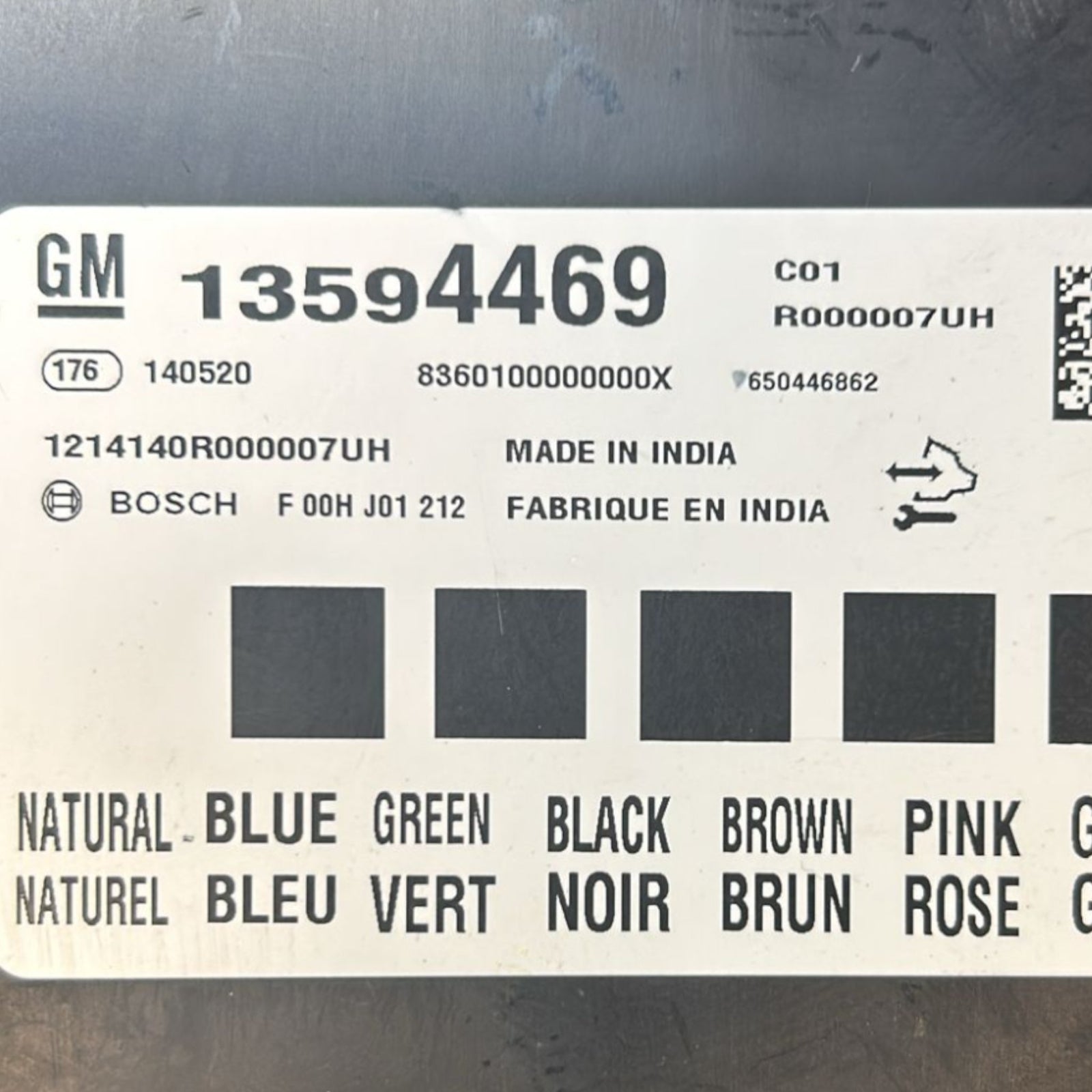 Centralina Comfort Opel Mokka (A / X) cod.13594469 1.6 Diesel (2012 > 2019) - F&P CRASH SRLS - Ricambi Usati