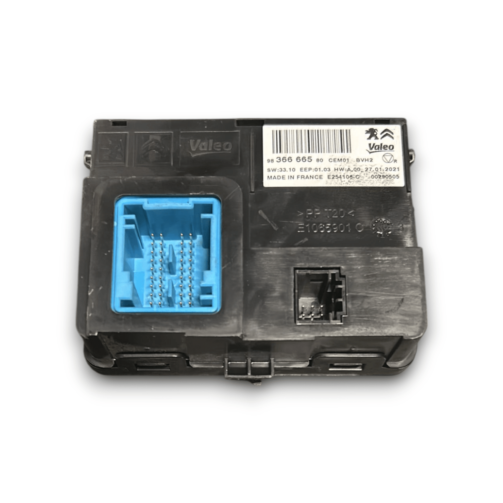 centralina Controllo Clima Citroen C3 III cod:9836666580 (2016 >) - F&P CRASH SRLS - Ricambi Usati