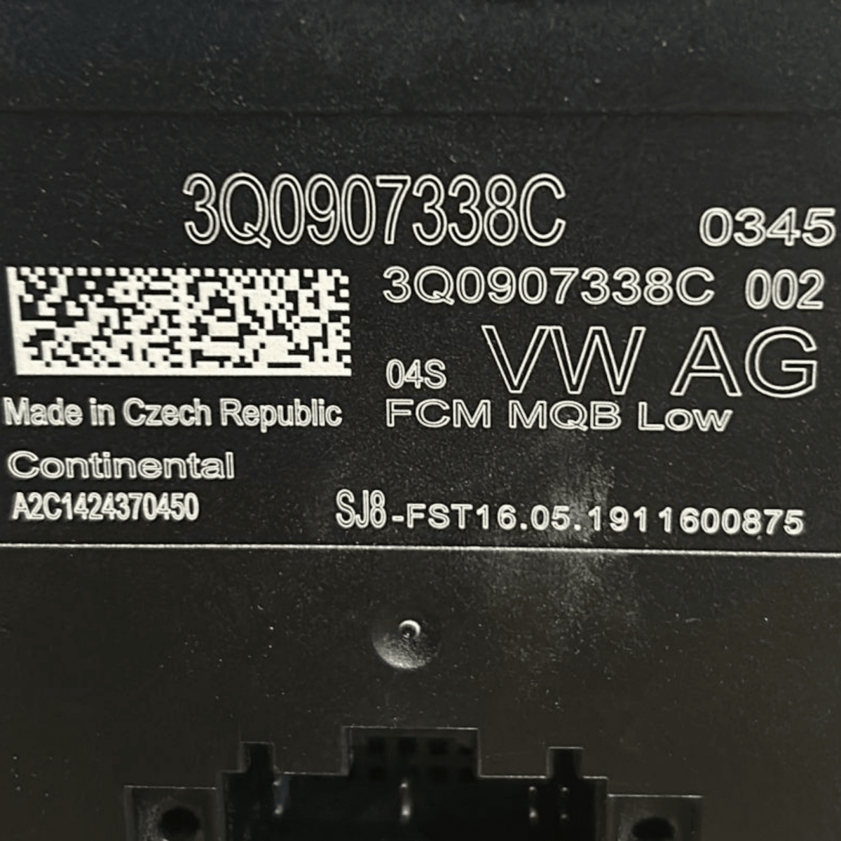 Centralina controllo luci ambiente audi a3 8v cod:3q0907338c (2012 > 2020) - F&P CRASH SRL - Ricambi Usati