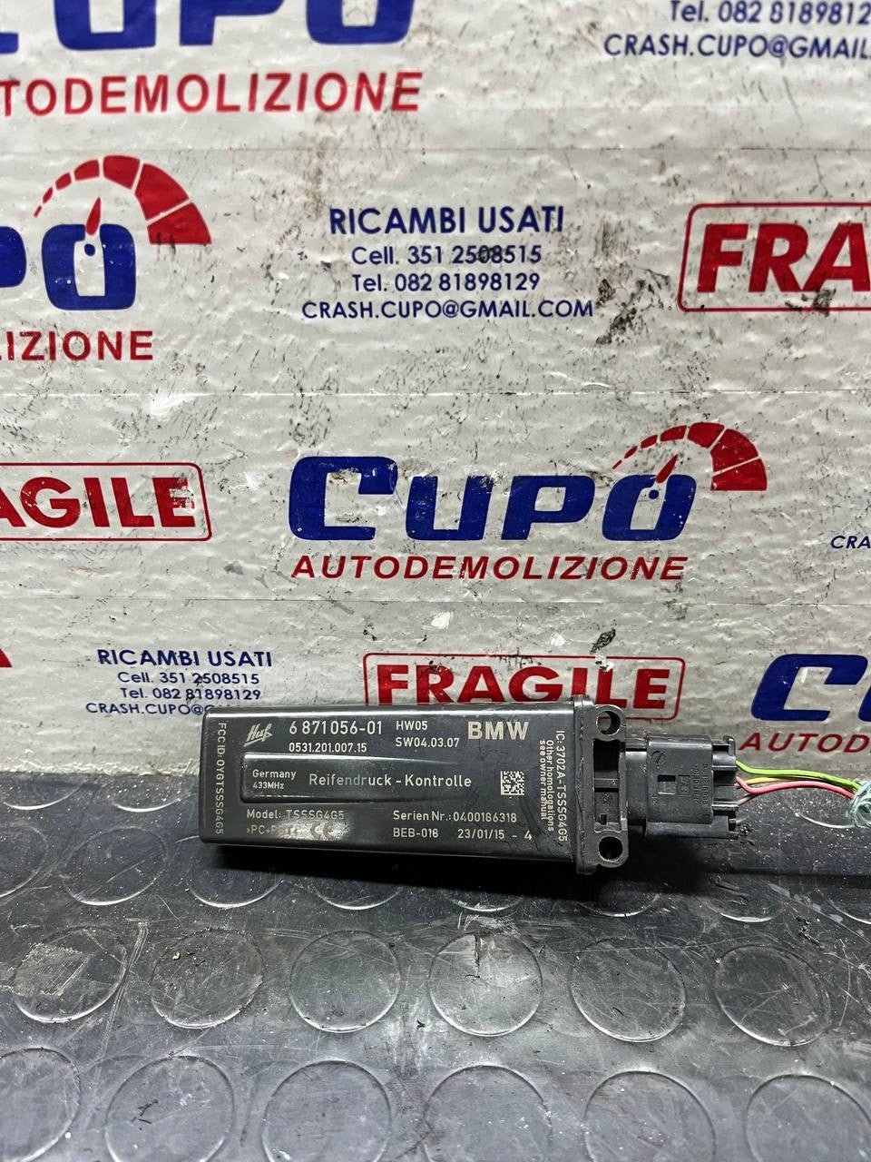 Centralina Controllo Pressione Pneumatici BMW Serie 5 (2015) cod:6871056-01 - F&P CRASH SRLS - Ricambi Usati