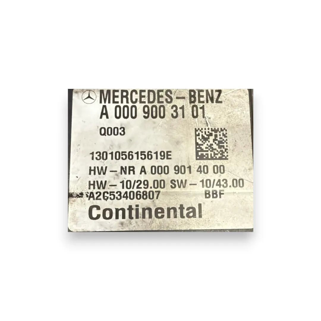 Centralina di comando pompa carburante Mercedes-Benz Classe E dal 2009 cod. A0009003101 - F&P CRASH SRL - Ricambi Usati