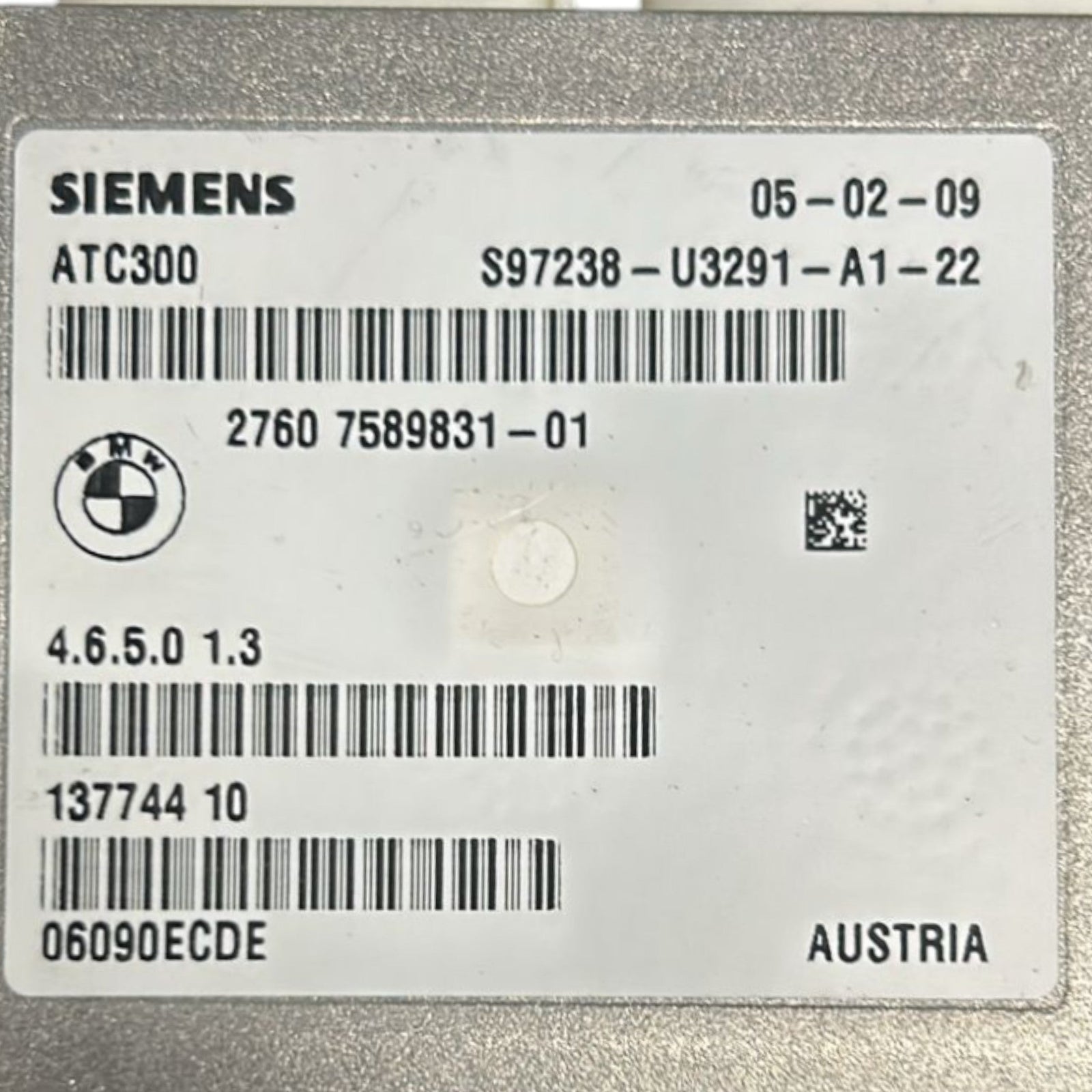 Centralina Differenziale BMW Serie 3 (E92) cod.7589831 (2005 > 2013) - F&P CRASH SRLS - Ricambi Usati