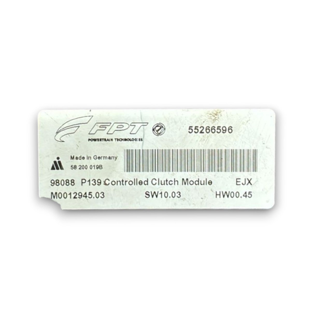 Centralina differenziale fiat panda 312 cod . 55266596 (2012 >) - F&P CRASH SRL - Ricambi Usati