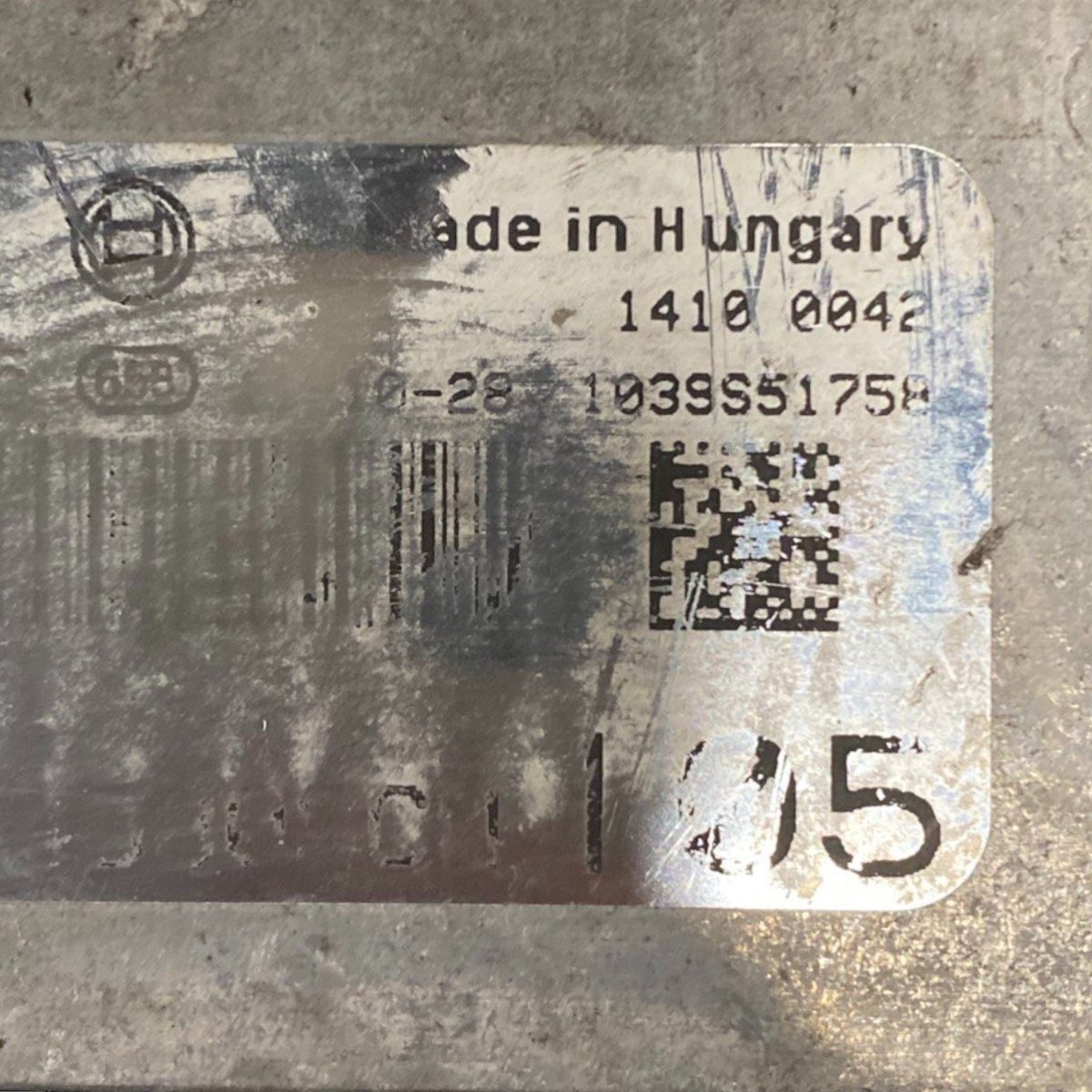 Centralina ecu motore alfa romeo giulietta 1.6 diesel (2010 - 2020) Cod: 1039s51758 (2010 - 2020) - F&P CRASH SRLS - Ricambi Usati