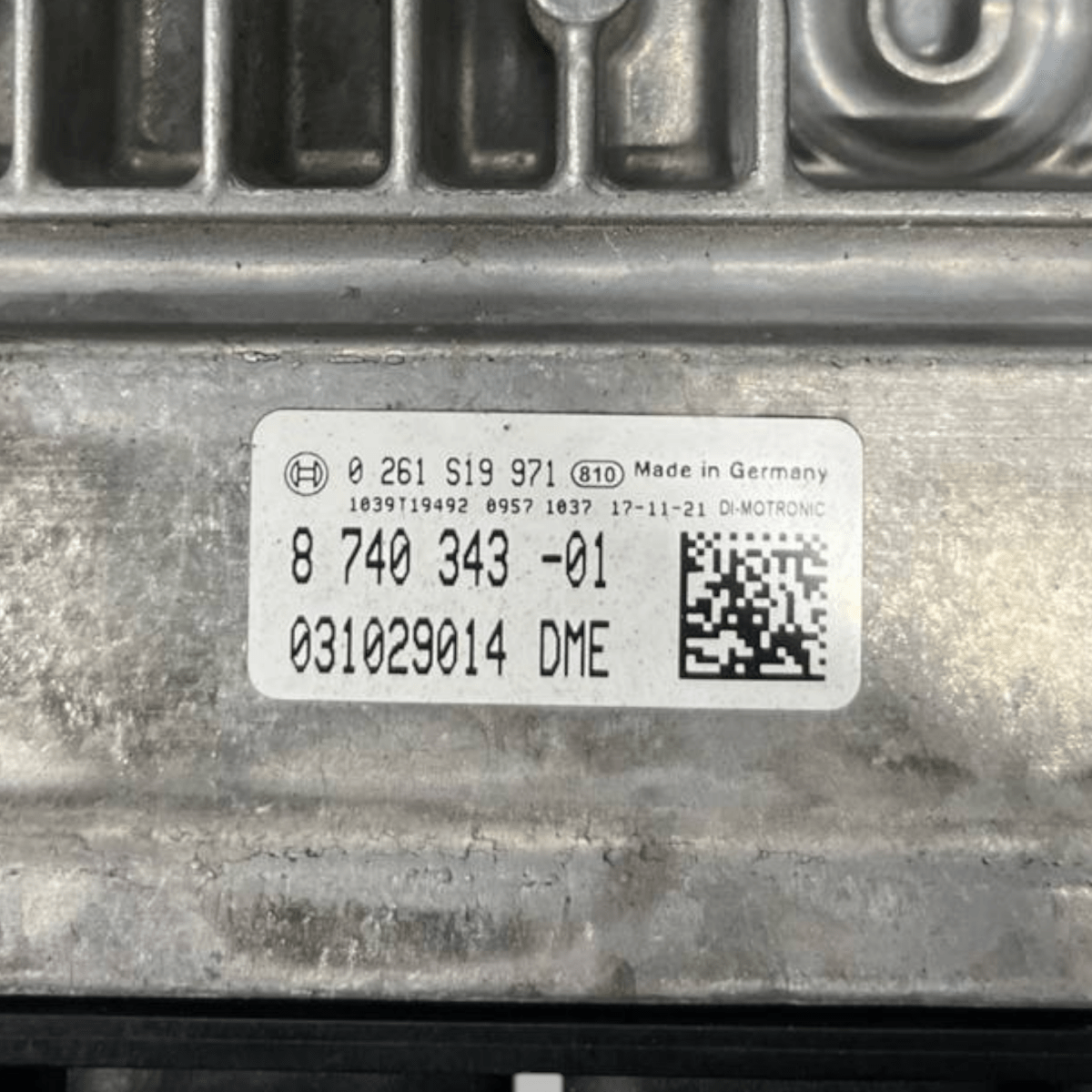 Centralina Ecu Motore Bmw Serie 1 F20 2.0 Benzina (2011 al 2019) cod: 8740343 - 01 / cod: 0261S19971 - F&P CRASH SRLS - Ricambi Usati