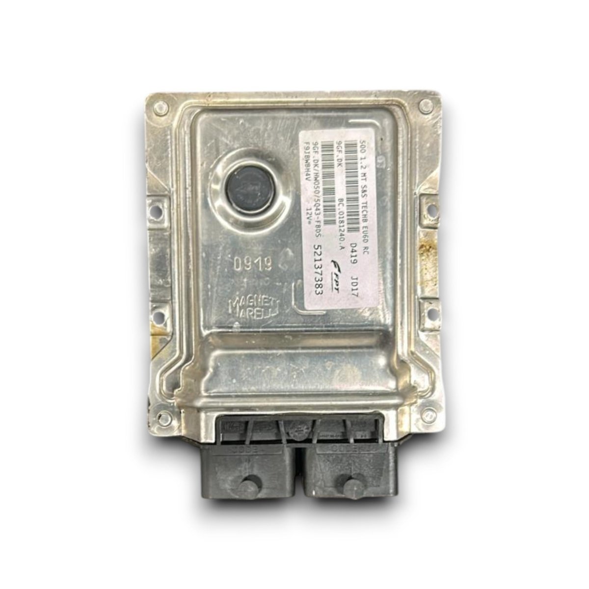 Engine ECU control unit Fiat 500 52137383 1.2 petrol (2015 > ) - F&P CRASH SRL - Used Parts