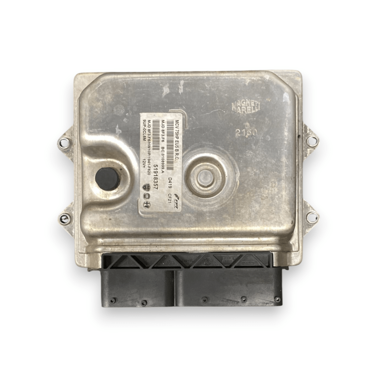 Centralina ecu motore fiat fiorino 1.3 diesel cod:51918357 (2014 - ) - F&P CRASH SRLS - Ricambi Usati