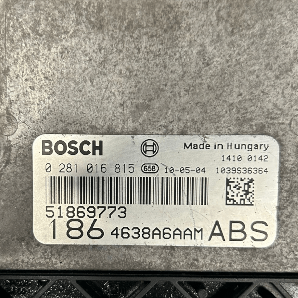 Centralina ecu motore fiat multipla 1.9 diesel cod:51869773 (2004 > 2010) - F&P CRASH SRLS - Ricambi Usati