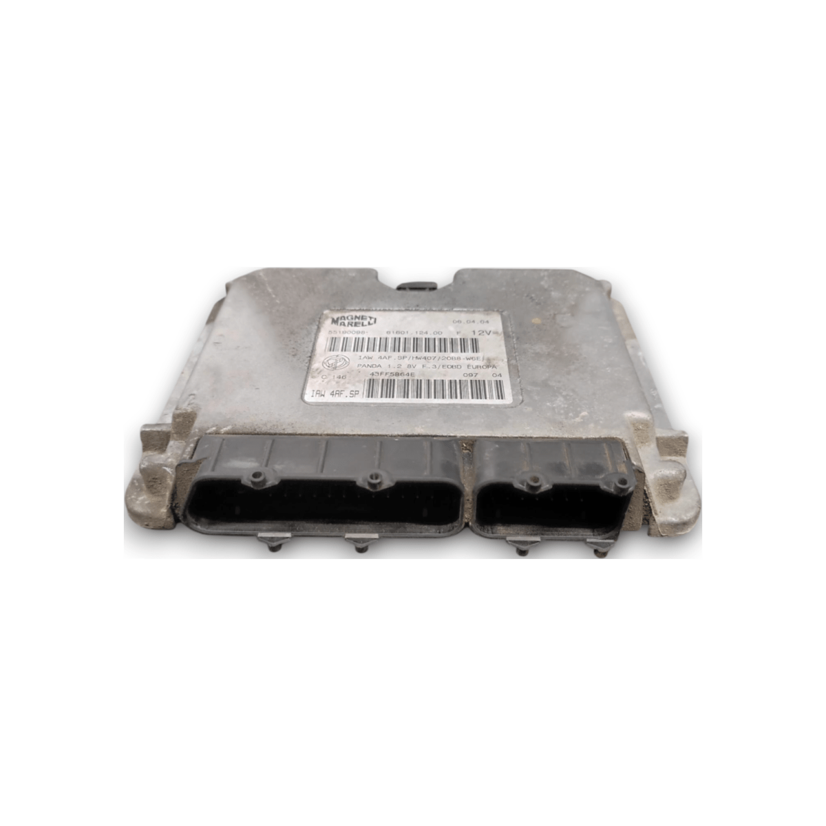 Centralina ecu motore fiat panda 169 1.2 benzina cod: 55190098 (2003 - 2012) - F&P CRASH SRLS - Ricambi Usati