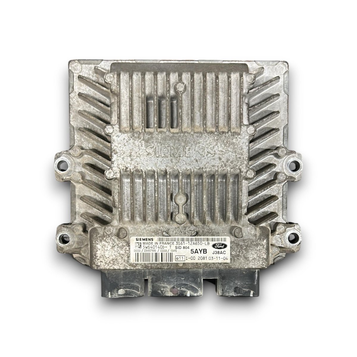 Centralina ecu motore Ford Fiesta V cod.3s61 - 12a650 - lb 1.4 diesel (2002 > 2008) - F&P CRASH SRLS - Ricambi Usati