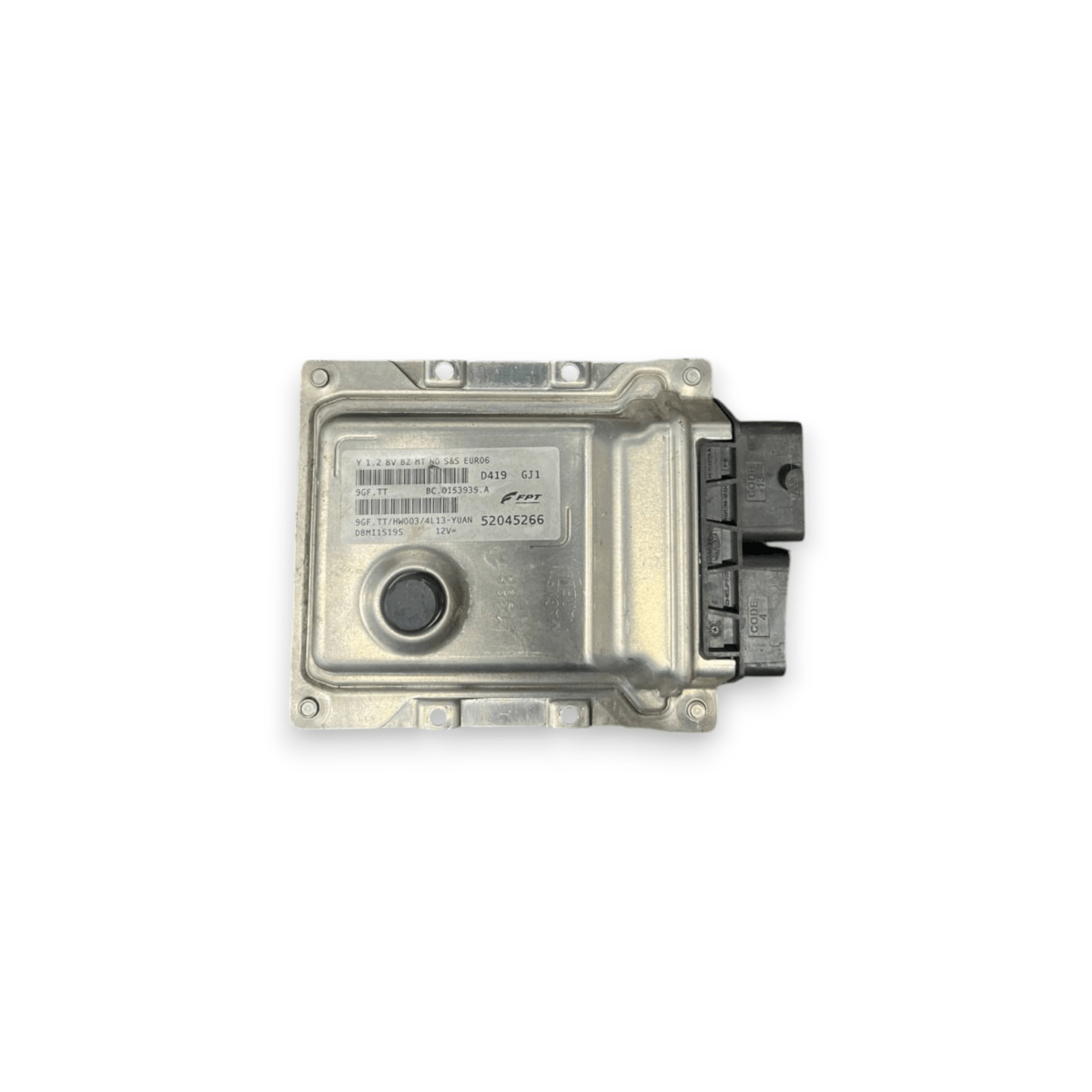 Centralina Ecu Motore Lancia Ypsilon II 1.2 Benzina (2011 al 2024) cod: 52045266 - F&P CRASH SRLS - Ricambi Usati