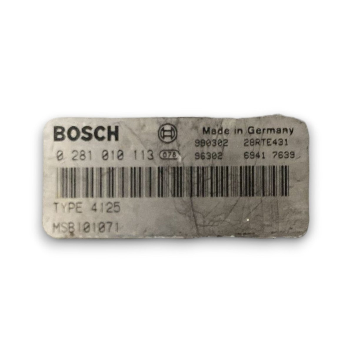 Centralina ecu motore land rover freelander cod . 0281010113 2.0 diesel (1997 > 2015) - F&P CRASH SRL - Ricambi Usati