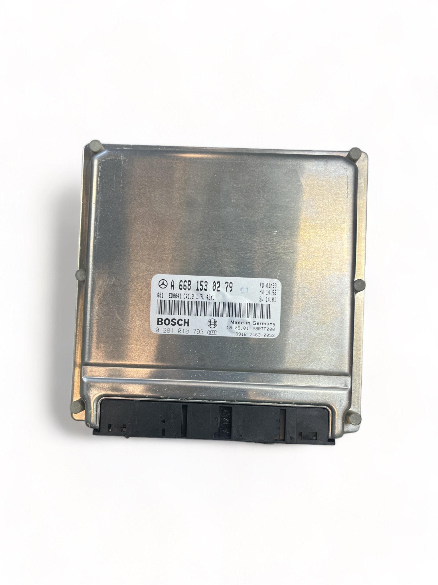 Centralina Ecu Motore Mercedes Classe A W168 1.7 Diesel (2008) COD:A6681530279 - F&P CRASH SRLS - Ricambi Usati