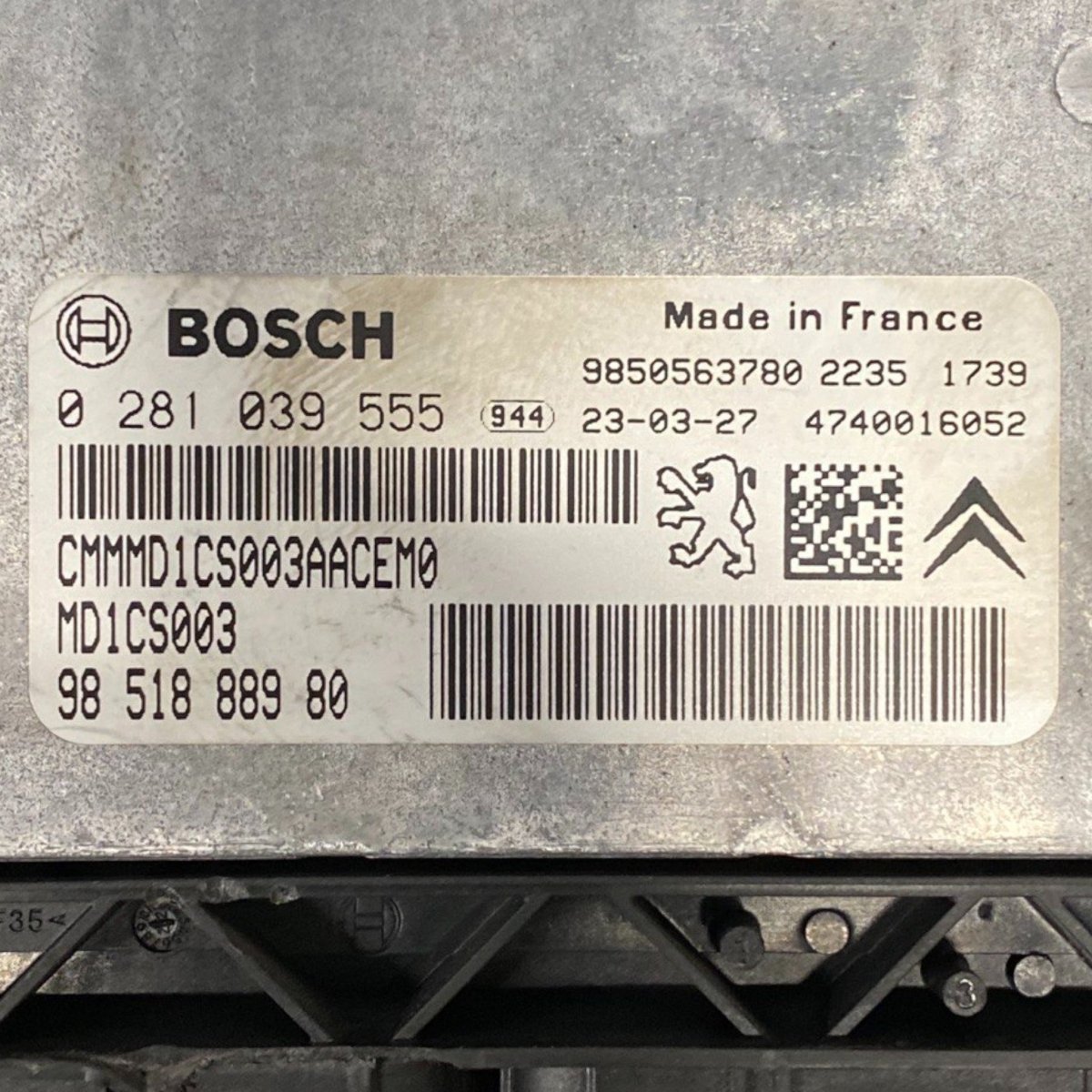 Centralina ecu motore peugeot 2008 ii 1.5 diesel Cod: 9851888980 (2019 - ) - F&P CRASH SRLS - Ricambi Usati