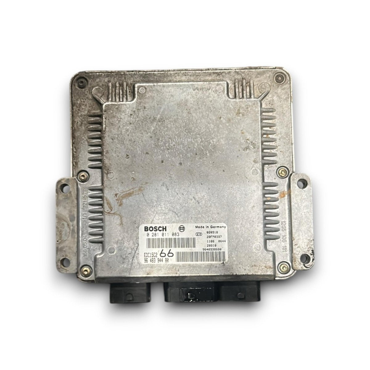 Engine ECU control unit Peugeot 206 cod.9648394480 2.0 diesel (1998 > 2012) cod.0281011083 - F&P CRASH SRL - Used Parts