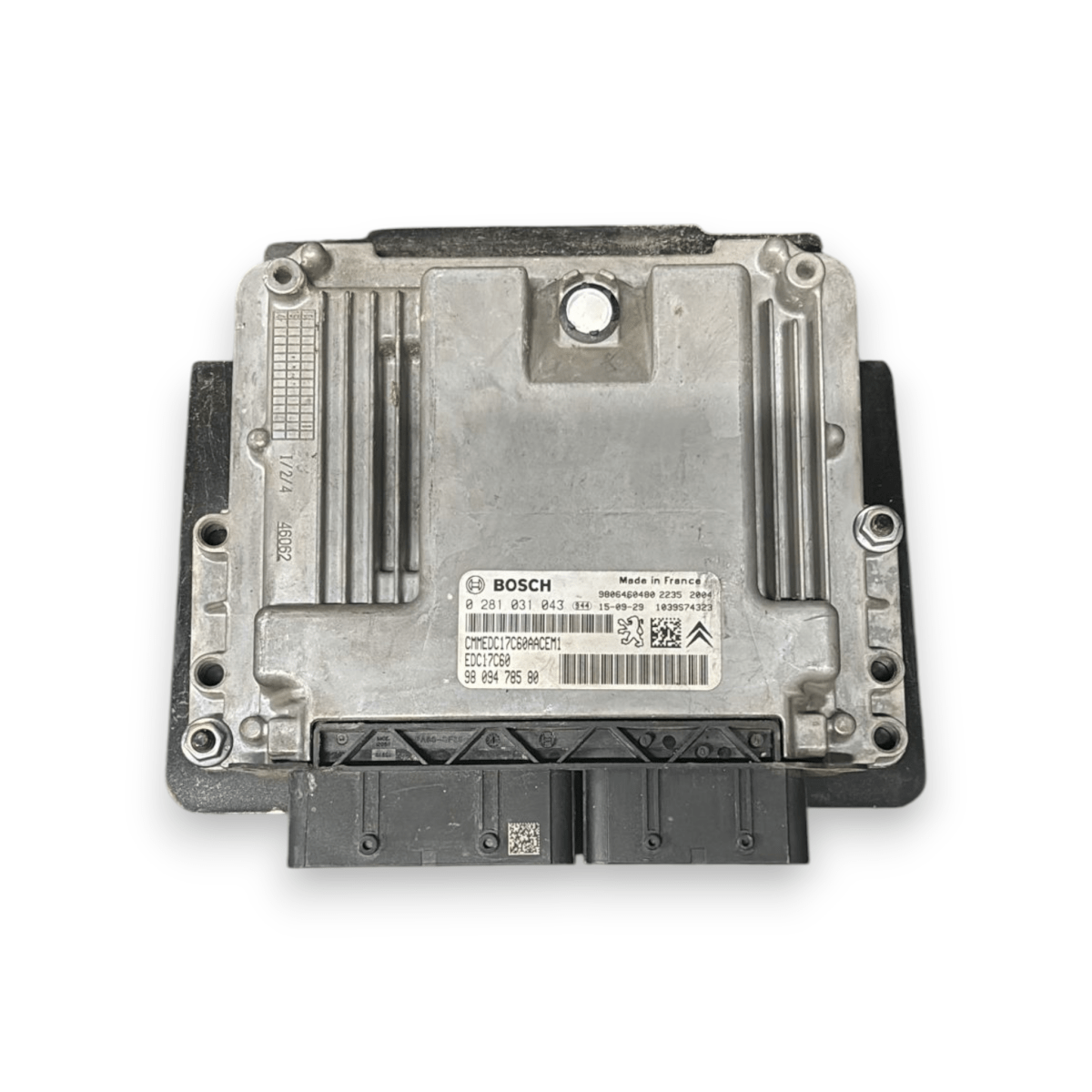 Centralina ecu motore peugeot 308 II 1.6 diesel cod:0281031043 (2013 - 2021) - F&P CRASH SRL - Ricambi Usati