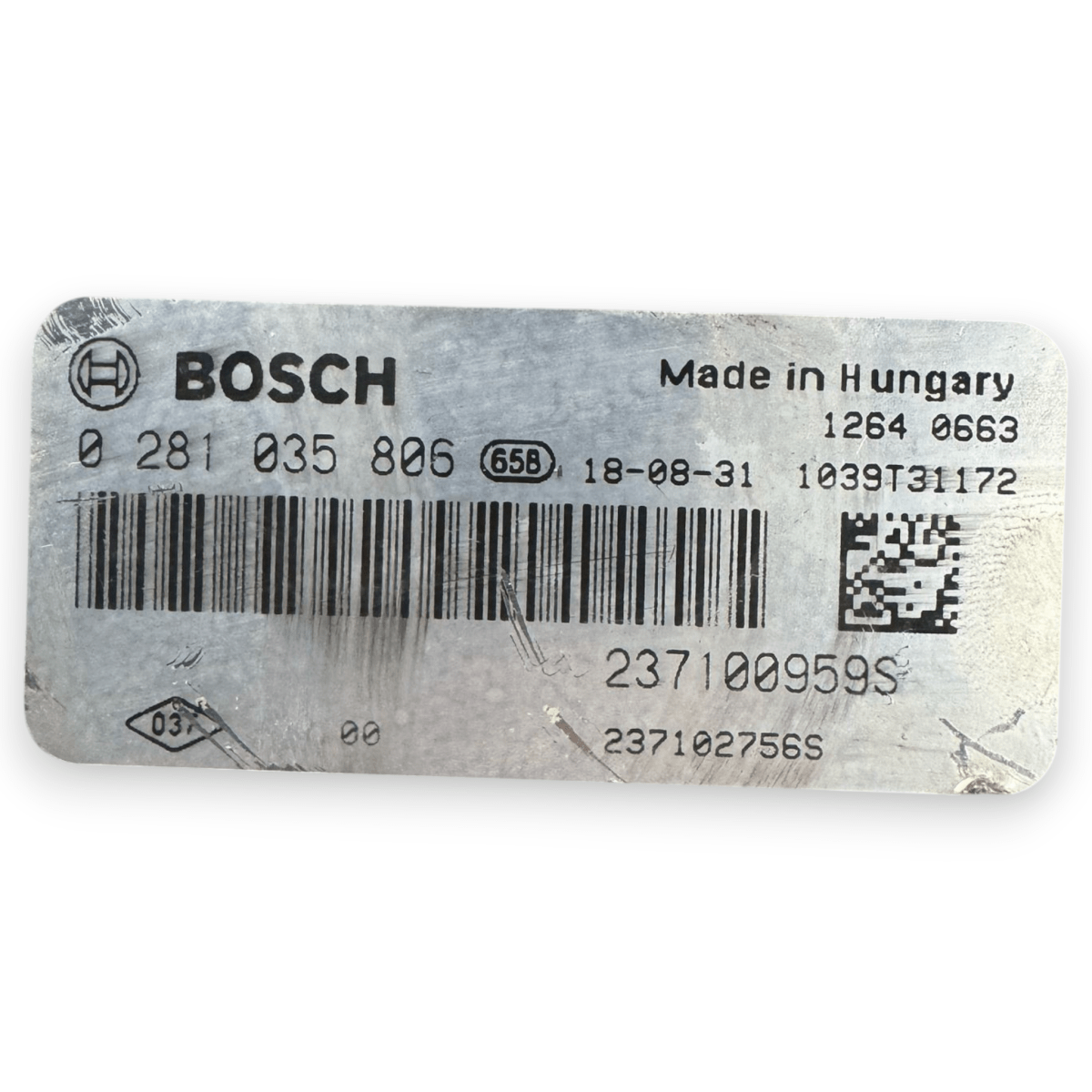 Centralina ecu motore Renault Clio IV 1.5 diesel cod.0281035806 (2012 - 2019) - F&P CRASH SRL - Ricambi Usati