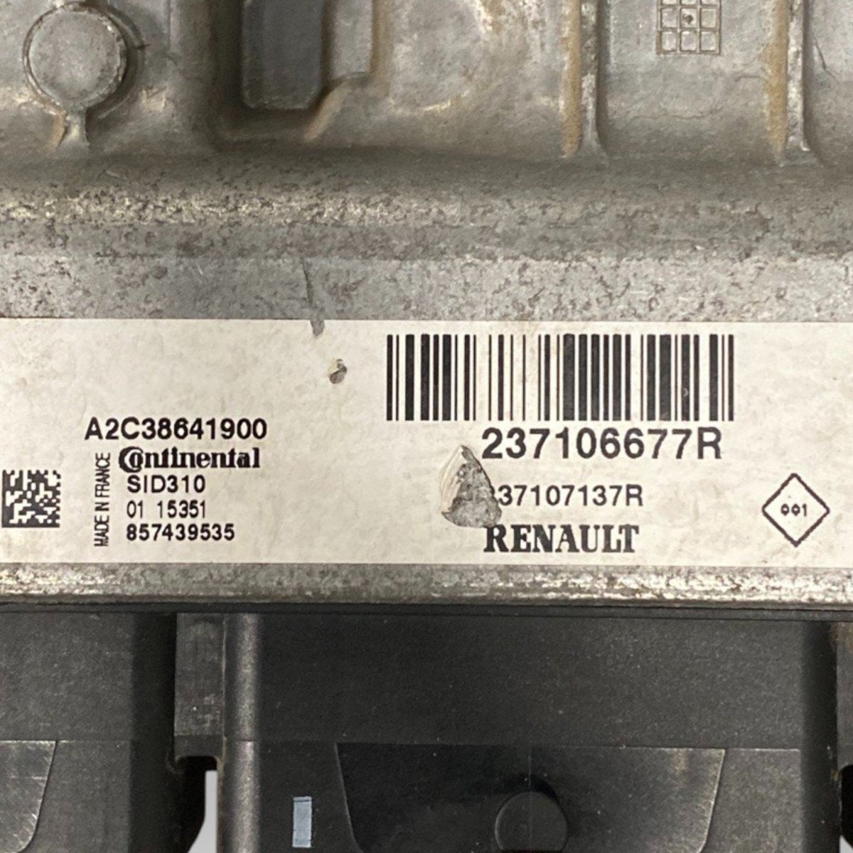 Centralina ecu motore renault kadjar 1.5 diesel Cod: 237106677r (2015 - 2022) - F&P CRASH SRLS - Ricambi Usati