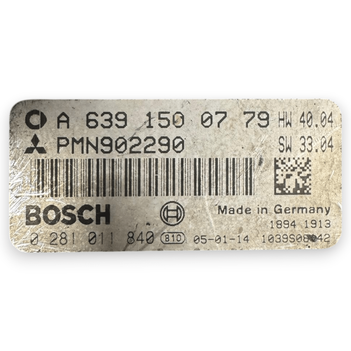 Centralina ecu motore Smart Forfour (W454) 1.5 diesel cod.0281011840 (2004 - 2006) - F&P CRASH SRL - Ricambi Usati